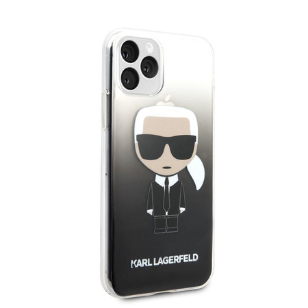 Karl Lagerfeld Iconic Karl Gradient - iPhone 11 Pro tok (fekete)