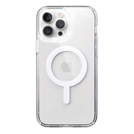 Speck Presidio Perfect-Clear + MagSafe - iPhone 13 Pro Max / 12 Pro Max tok MICROBAN bevonattal (átlátszó)