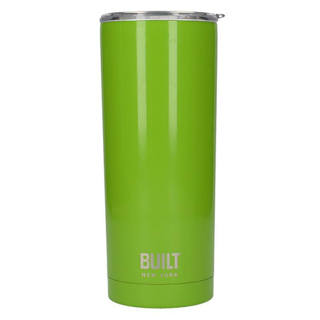 BUILT Vacuum Insulated Tumbler - Vakuově izolovaný ocelový termohrnek 600 ml (zelený)