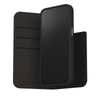 Moshi Overture MagSafe - Leather 3-in-1 flip case for iPhone 15 Pro Max (Midnight Black)