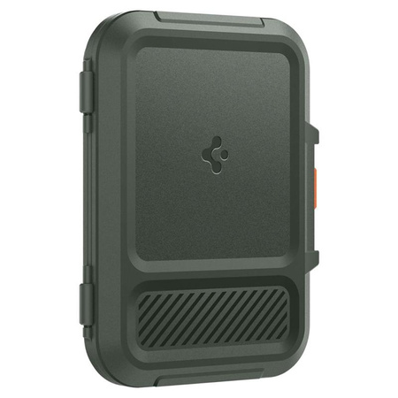 Spigen Lock Fit MagSafe - Magnetic Wallet (Military Green)