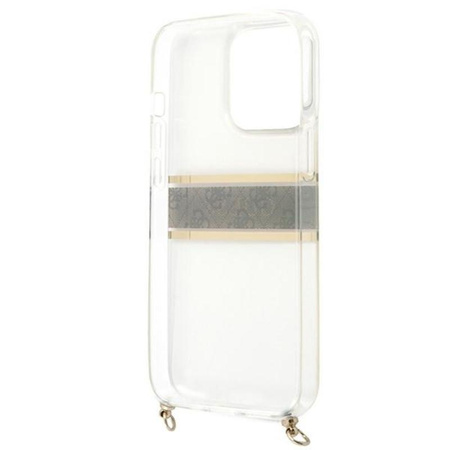Guess 4G Gold Stripe Crossbody - iPhone 13 Pro tok