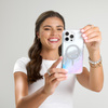 Case-Mate Karat MagSafe - Coque iPhone 16 Pro Max (Holographic Soap Bubble)