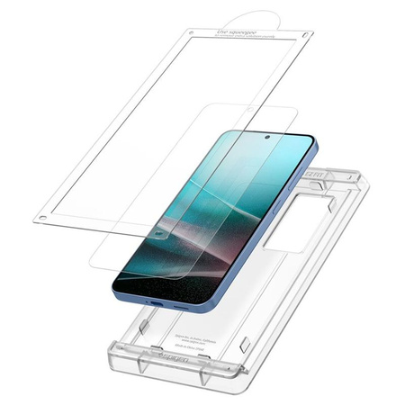 Spigen Elite Shield EZ Fit HD - Film hydrogel pour Samsung Galaxy S25 (Transparent)