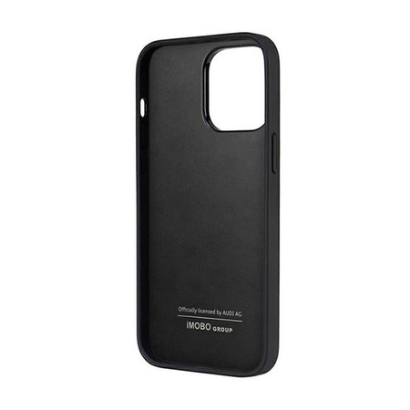 Audi Synthetic Leather - Case for iPhone 14 Pro Max (Black)