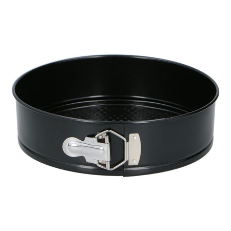 Alpina - Round baking tin / cake tin with non-stick coating 24x7 cm (black)