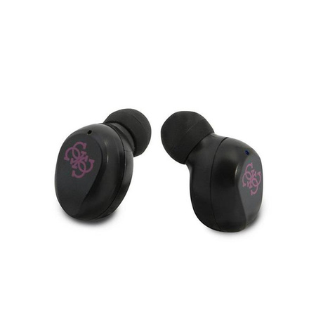 Guess True Wireless fülhallgató BT5.0 5H - TWS fülhallgató + töltőtáska (magenta)
