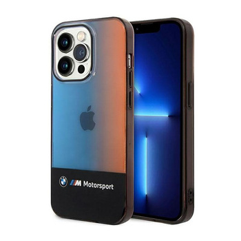 BMW Half Tricolor - Case for iPhone 14 Pro Max (Black)