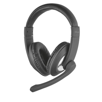 Trust Reno - Headset mit Mikrofon (Schwarz)