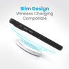 Speck Presidio2 Grip - Coque pour iPhone 15 Pro (Noir / Gris ardoise / Blanc)