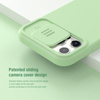 Nillkin CamShield Silky Magnetic - Coque pour Apple iPhone 12 / 12 Pro avec protection de l'appareil photo (Vert Matcha)