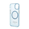 Guess Gold Outline Translucent MagSafe - Case for iPhone 13 (Blue)
