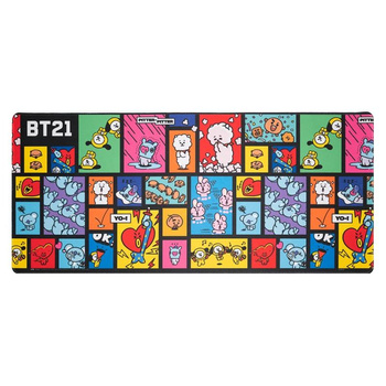 Line Friends BT21 - Herní/pracovní podložka XXL