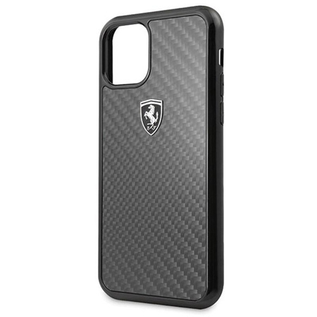 Ferrari Real Carbon Heritage - iPhone 11 Pro Tasche (schwarz)