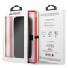 Ferrari Booktype On Track Carbon Stripe - iPhone 13 Pro Max tok (fekete)
