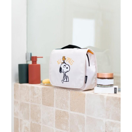 Snoopy - Kosmetická taška na cesty se závěsným uchem