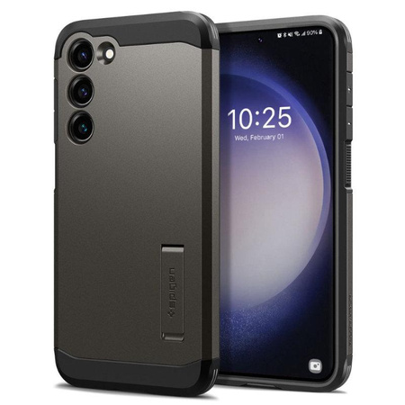 Spigen Tough Armor - tok Samsung Galaxy S23+ készülékhez (Gunmetal)
