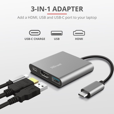 Trust Dalyx 3-in-1 - Adapter