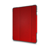 STM Dux Plus Duo - Pancéřované pouzdro pro iPad 10,2" (2021-2019) MIL-STD-810G s nabíjením Apple Pencil (červené)