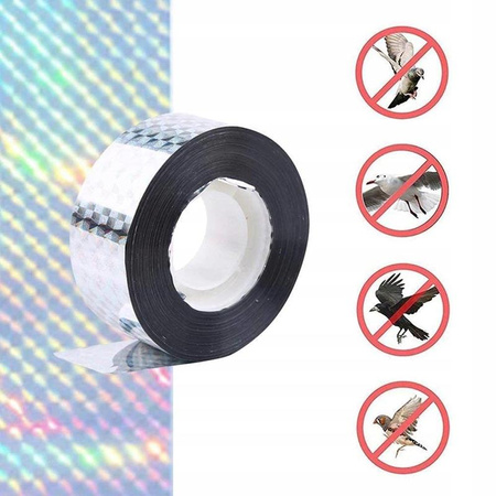 Kinzo - Stromová zahradní páska na odhánění ptáků dl. 45 m