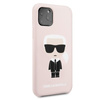 Karl Lagerfeld Fullbody Silicone Iconic - Etui iPhone 11 Pro (Pink)
