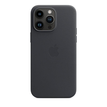 Apple Leather Case - Skórzane etui z MagSafe do iPhone 14 Pro Max (północ)