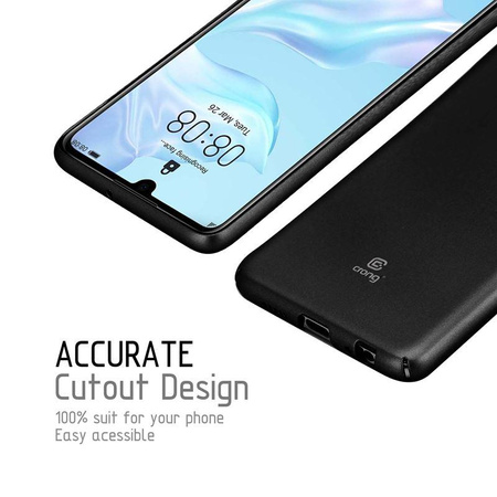 Crong Smooth Skin - Huawei P30 tok (fekete)