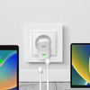 PURO MiniPro Wall Charger GaN - Ladegerät 2 x USB-C 35W PD (weiß)