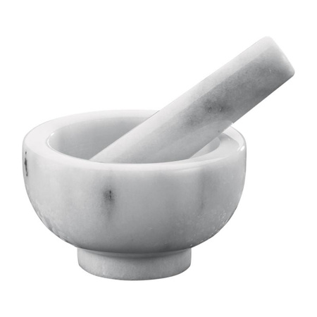 MARMUROWY MOŹDZIERZ KUCHENNY DO PRZYPRAW, do Nasion, Kuchenprofi 12x6,5cm