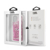 Karl Lagerfeld Glitter Liquid Floatting Charms - iPhone 11 Case (Pink Floatting Charms)
