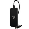 Guess Wireless Charging Base - Universelles kabelloses induktives Ladegerät, 5 W, 1 A (schwarz)