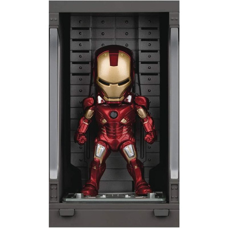 Avengres - Figurka kolekcjonerska Iron Man Mark VII with Hall of Armor (czerwono-złoty)