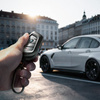 Spigen BK100 - Custodia per chiave auto per BMW Smart Key serie G (nero)