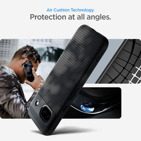 Spigen Liquid Air - Case for Google Pixel 8A (Matte Black)
