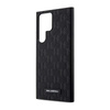 Karl Lagerfeld Saffiano Monogram Metal Logo - pouzdro pro Samsung Galaxy S23 Ultra (černé)
