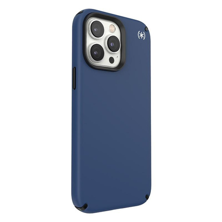 Speck Presidio2 Pro - Tasche für iPhone 14 Pro Max mit MICROBAN (Coastal Blue / Black / White)
