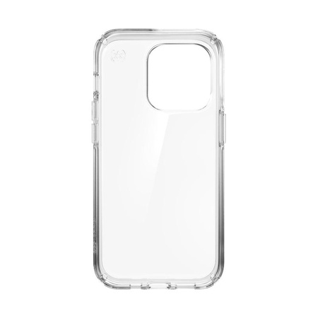 Speck Presidio Perfect-Clear - iPhone 14 Pro Case with MICROBAN Coating (Clear)