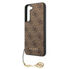 Guess 4G Charms Collection - Etui Samsung Galaxy S22+ (brązowy)