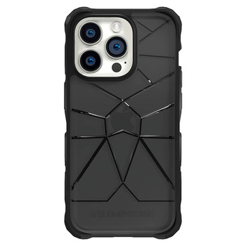 Element Case Special Ops X5 - Gepanzerte iPhone 14 Pro Max Tasche (Mil-Spec Fallschutz) (Rauch/Schwarz)