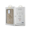 Coque Guess Glitter Script Big 4G - iPhone 15 Pro Case (Gold)