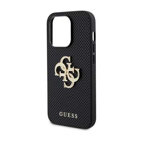Guess 4G Strass fém logó - iPhone 15 Pro Max tok (ezüst)