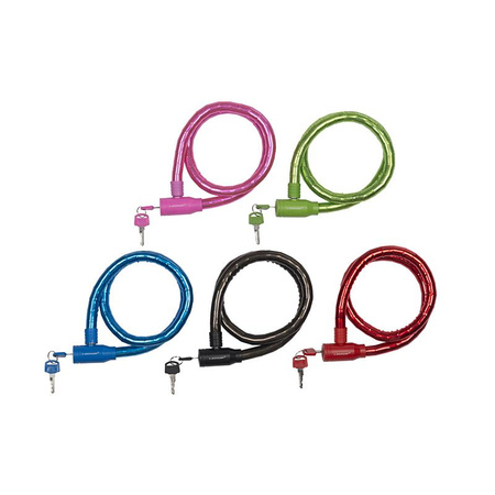 Dunlop - antivol à clé pour vélo (vert)