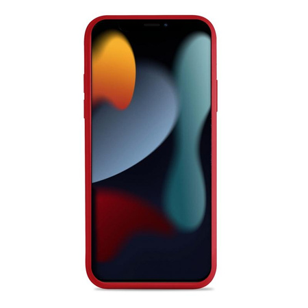 PURO ICON Cover - Coque pour iPhone 13 avec protection antimicrobienne (rouge)