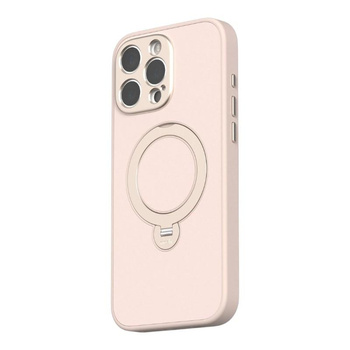 Moshi Chameleon MagSafe - Étui pour iPhone 16 Pro avec fonction stand (Shell Pink)