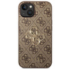 Guess 4G Big Metal Logo - Coque iPhone 14 (marron)