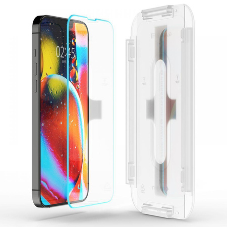 Spigen Glas.TR EZ Fit - Tvrzené sklo pro Apple iPhone 16e / iPhone 14 / iPhone 13 / iPhone 13 Pro