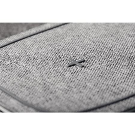 Moshi Sette Q - Dual Qi wireless inductive charger for iPhone and Android (Nordic Grey)