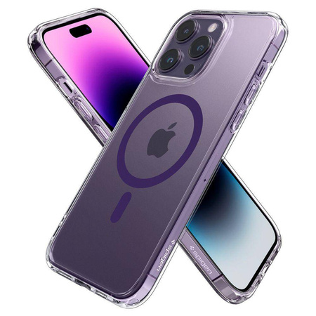 Spigen Ultra Hybrid Mag MagSafe - Case for iPhone 14 Pro (Deep Purple)