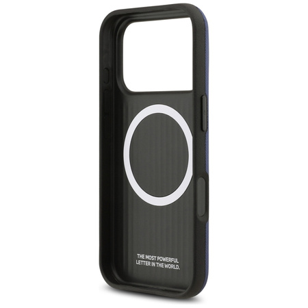 BMW M FW Metal Logo MagSafe - Case iPhone 17 Pro Max (navy)
