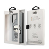 Karl Lagerfeld Saffiano Ikonik Patch - Samsung Galaxy S22 Ultra tok (ezüst)